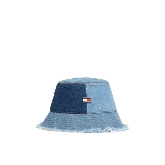 トミー ジーンズ（TOMMY JEANS）/デニムパッチワークバケットハット