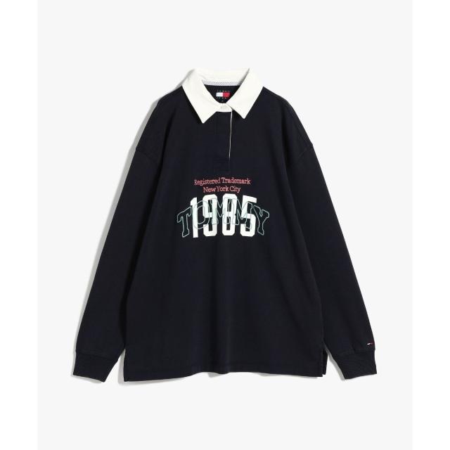 シャツ トミー ジーンズ（TOMMY JEANS）/オーバーサイズバーシティラグビー