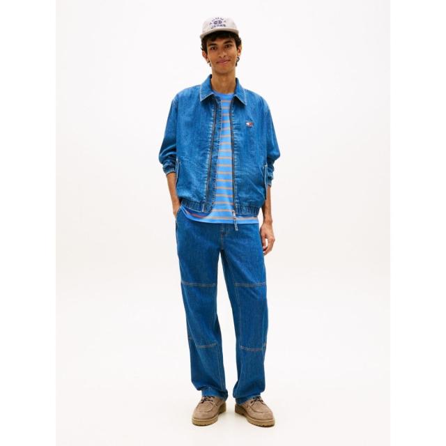 トミー ジーンズ（TOMMY JEANS）/シャンブレーハリントンジャケット_1