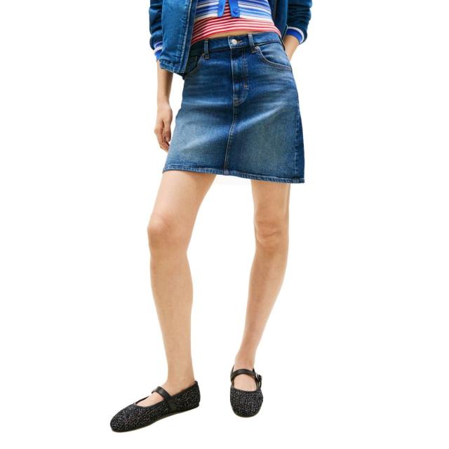【NEW】トミー ジーンズ（TOMMY JEANS）/デニムミニスカート