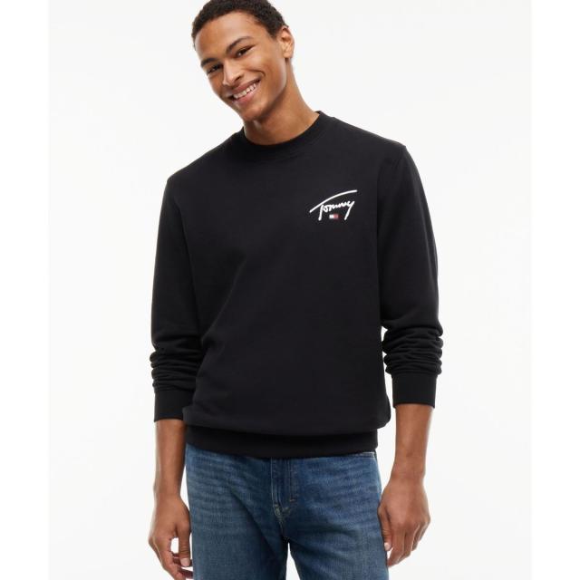 【NEW】トミー ジーンズ（TOMMY JEANS）/レギュラーエントリーシグネチャークルーネックトレーナー