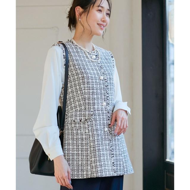 ロペピクニック（ROPE’ PICNIC）/ツイードジレ ベスト