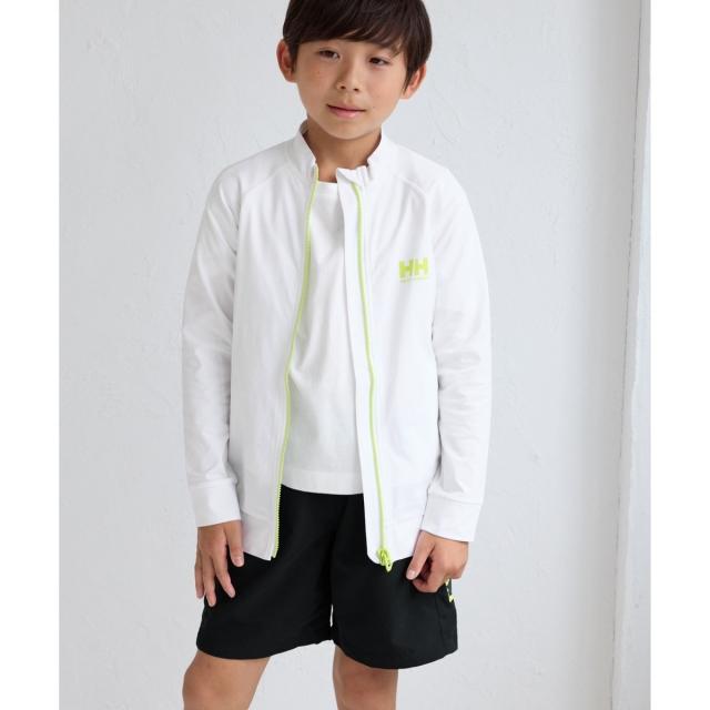 ロペピクニックキッズ（ROPE’ PICNIC KIDS）/【KIDS】【HELLY HANSEN/ヘリーハンセン】ロングスリーブフルジップラッシュガード