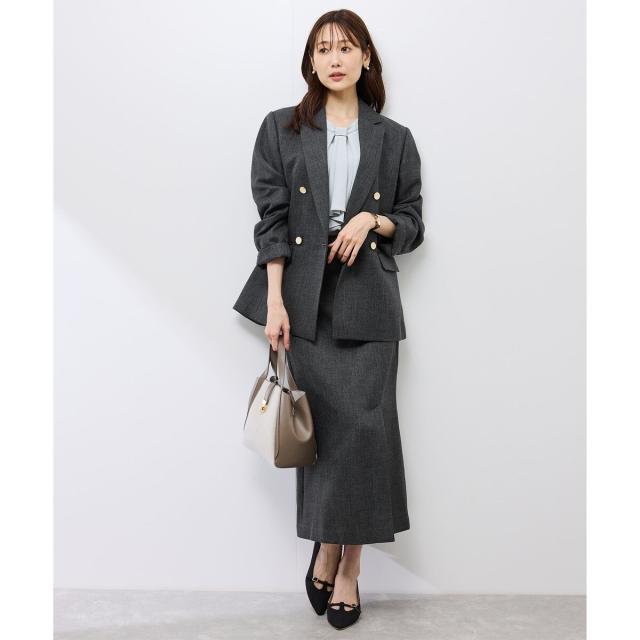 ロペピクニック（ROPE' PICNIC）/スリートーンツイードジャケット