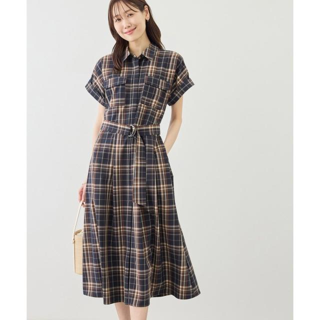 【新品】ロペピクニック　アウトポケットシャツコンシャスワンピース ロペピクニック（ROPE' PICNIC）/アウトポケットシャツコンシャス
