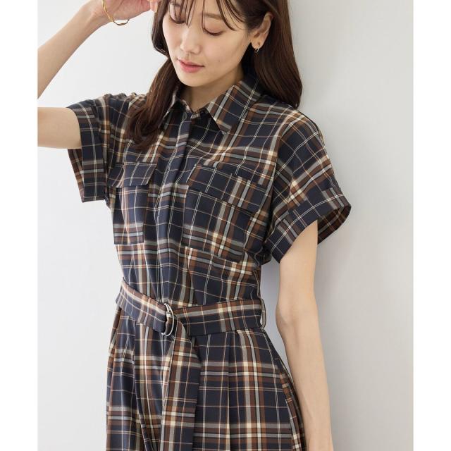 【新品】ロペピクニック　アウトポケットシャツコンシャスワンピース ロペピクニック（ROPE' PICNIC）/アウトポケットシャツコンシャス