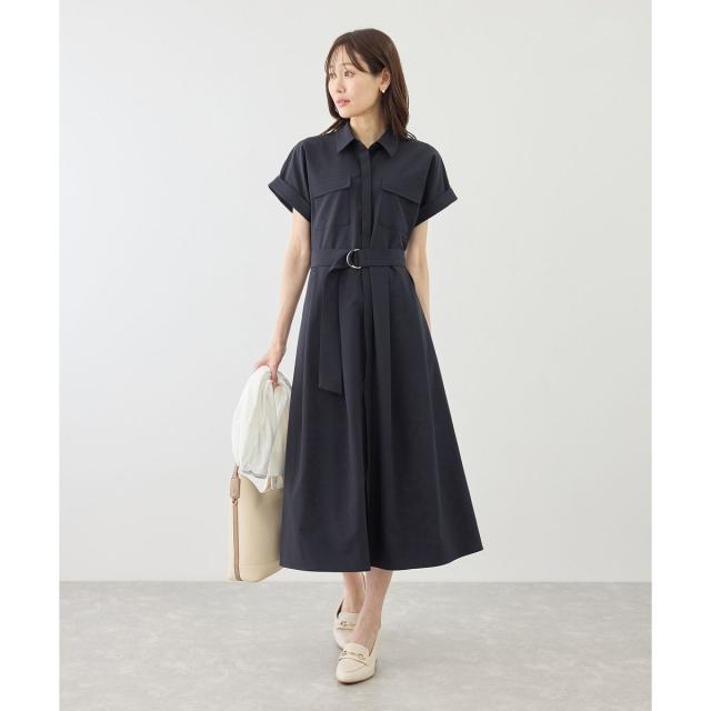 【新品】ロペピクニック　アウトポケットシャツコンシャスワンピース ロペピクニック（ROPE' PICNIC）/アウトポケットシャツコンシャス