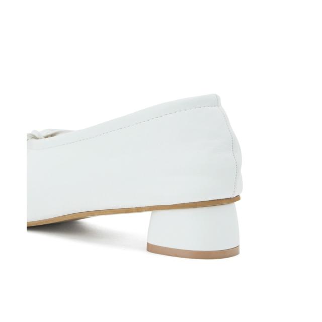 ロペピクニックパサージュ（ROPE’ PICNIC PASSAGE）/リボンギャザーミドルヒールパンプスの通販は