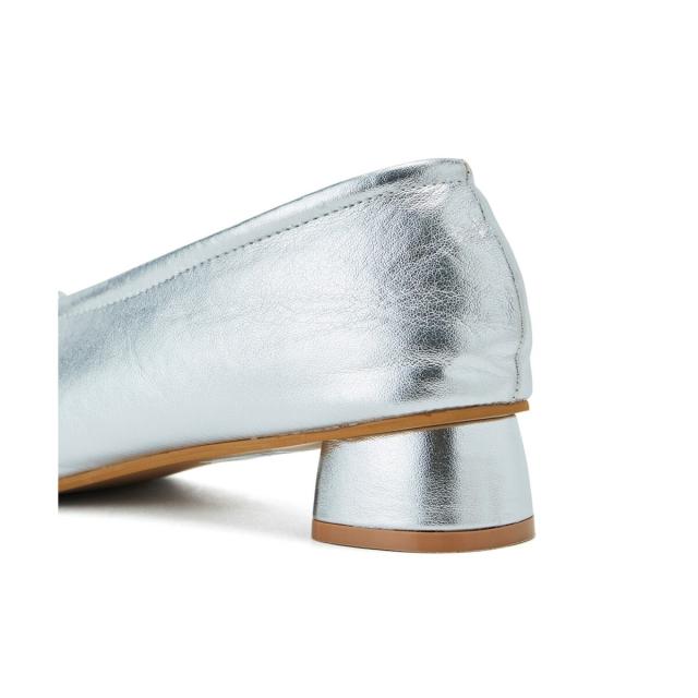 ロペピクニックパサージュ（ROPE’ PICNIC PASSAGE）/リボンギャザーミドルヒールパンプスの通販は