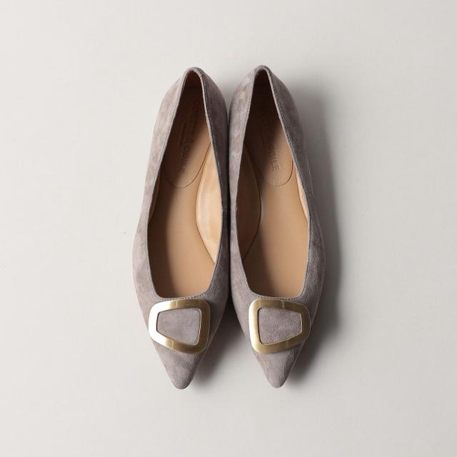 オデットエオディール（ODETTE Ｅ ODILE）/オブリークバックル フラット10↑の通販はその他パンプス