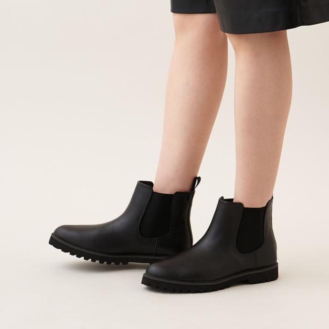 22.5 レディースファッション ASAHI アサヒシューズ TDY3985 BK 23.5