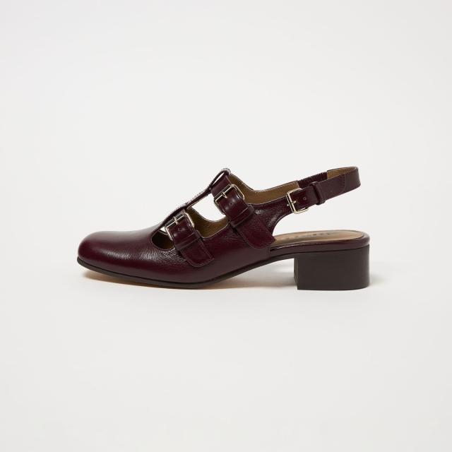 オデットエオディール（ODETTE Ｅ ODILE）/トリプルベルトバックベルト パンプス35↑