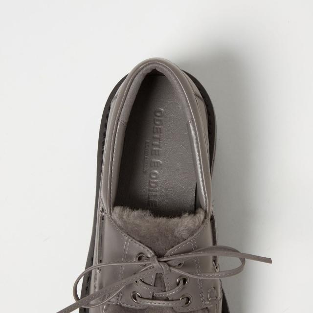 オデットエオディール（ODETTE Ｅ ODILE）/レースアップモカシン フラット45↑ オデットエオディール（ODETTE E ODILE）/レースアップモカシン