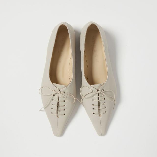 オデットエオディール（ODETTE Ｅ ODILE）/ナローレースアップ フラット20↑