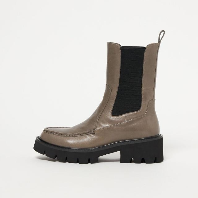 オデットエオディール（ODETTE Ｅ ODILE）/チェルシーモカ ショートブーツ55↑