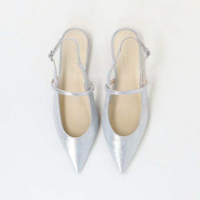 オデットエオディール（ODETTE Ｅ ODILE）/ポインテッド ナロー ストラップ バックベルト フラット20↑ 7,623円