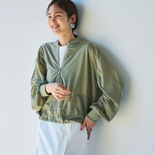 コーエン（coen）/【RONEL】ライトギャザーブルゾン