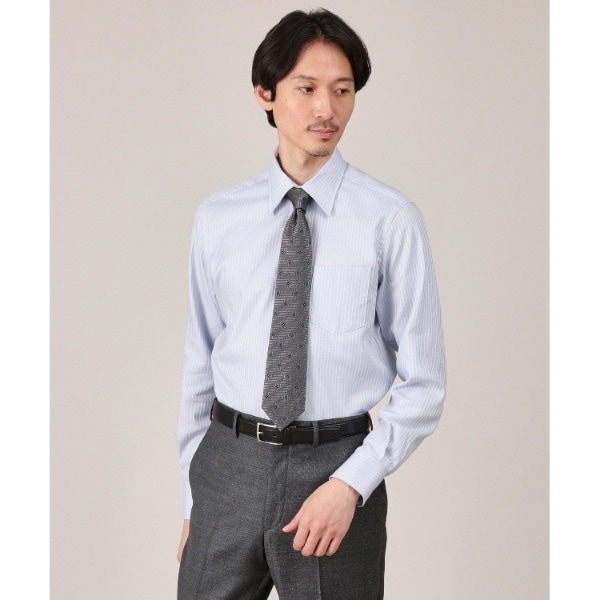 タケオキクチ（TAKEO KIKUCHI）/【Made in JAPAN】ドビーストライプ ドレス シャツ_1