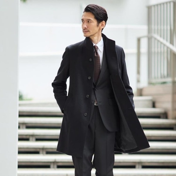 タケオキクチ（TAKEO KIKUCHI）/【ウールカシミヤブレンド】ビーバー調