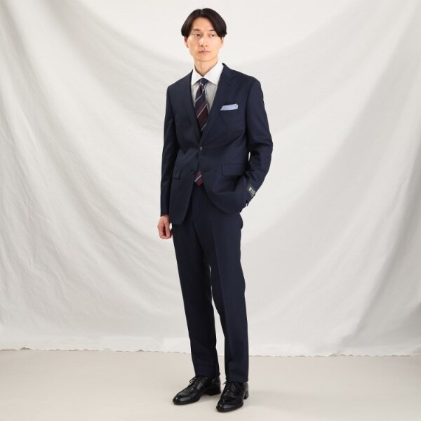 タケオキクチ（TAKEO KIKUCHI）/【DORMEUIL】リップストップ カラー スーツ