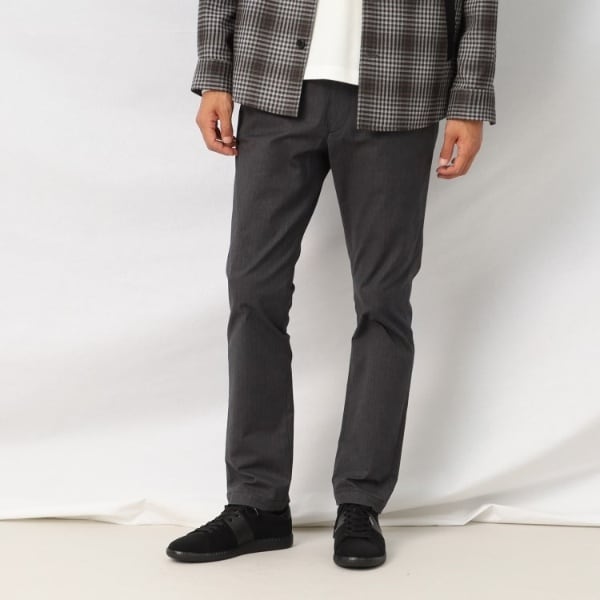 タケオキクチ（TAKEO KIKUCHI）/【Made in JAPAN】播州織 ヘリンボン ストレート パンツ