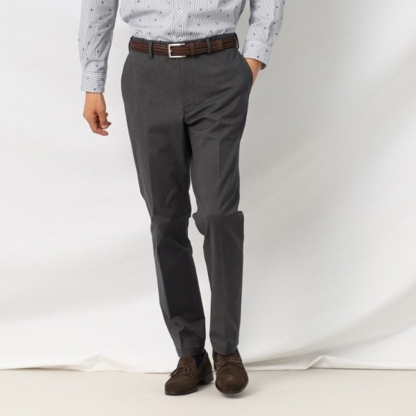 タケオキクチ（TAKEO KIKUCHI）/【Made in JAPAN】 播州織 ヘリンボン テーパード パンツの通販は