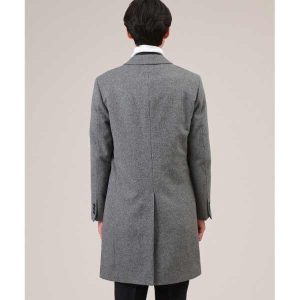 タケオキクチ（TAKEO KIKUCHI）/ウールカシミヤブレンド チェスター