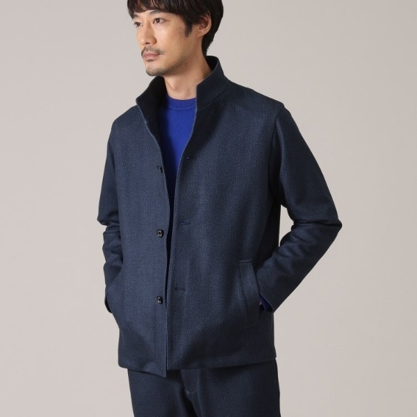 タケオキクチ（TAKEO KIKUCHI）/【DOWN FABRIC】ダウンファブリック スタンドカラーブルゾン