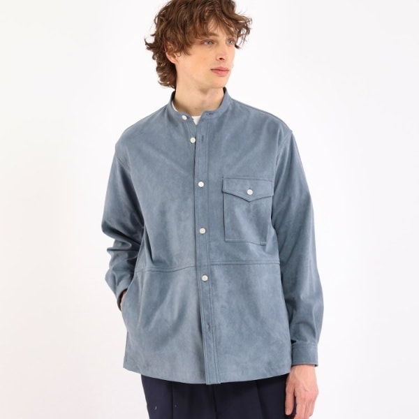 タケオキクチ（TAKEO KIKUCHI）/【THE FLAGSHIP】アマレッタ（R）スエード シャツブルゾンの通販は 20,075円