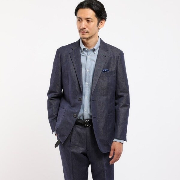 タケオキクチ（TAKEO KIKUCHI）/【THE FLAGSHIP】コットンリネン デニム ジャケットの通販は 23,100円