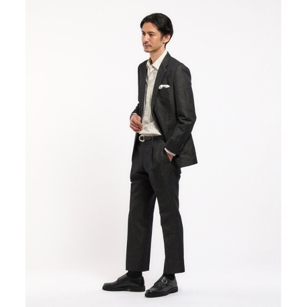 タケオキクチ（TAKEO KIKUCHI）/【THE FLAGSHIP】コットンデニム ワンタック パンツ タケオキクチ（TAKEO KIKUCHI）/【THE FLAGSHIP】コットンデニム