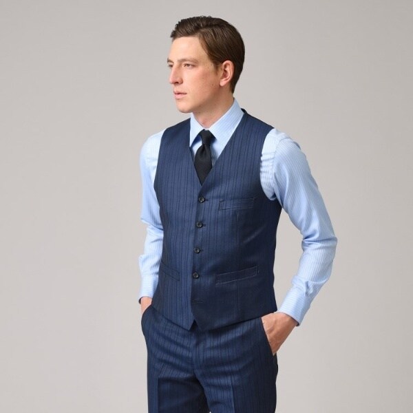 タケオキクチ（TAKEO KIKUCHI）/【DORMEUIL】オルタネートストライプ 