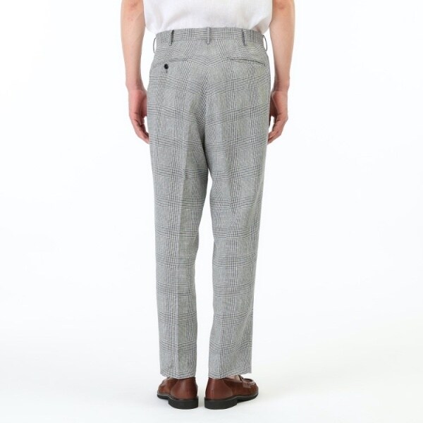 タケオキクチ（TAKEO KIKUCHI）/【THE FLAGSHIP】グレンチェック ツータックパンツの通販は