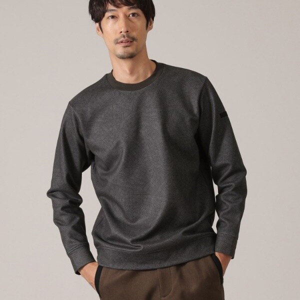 タケオキクチ（TAKEO KIKUCHI）/【DOWN FABRIC】ダウンファブリック プルオーバー スウェット 11,563円