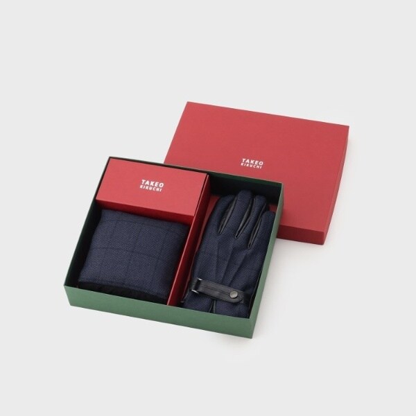 タケオキクチ（TAKEO KIKUCHI）/【BOXセット】ダウンマフラー＆グローブの通販は 8,250円