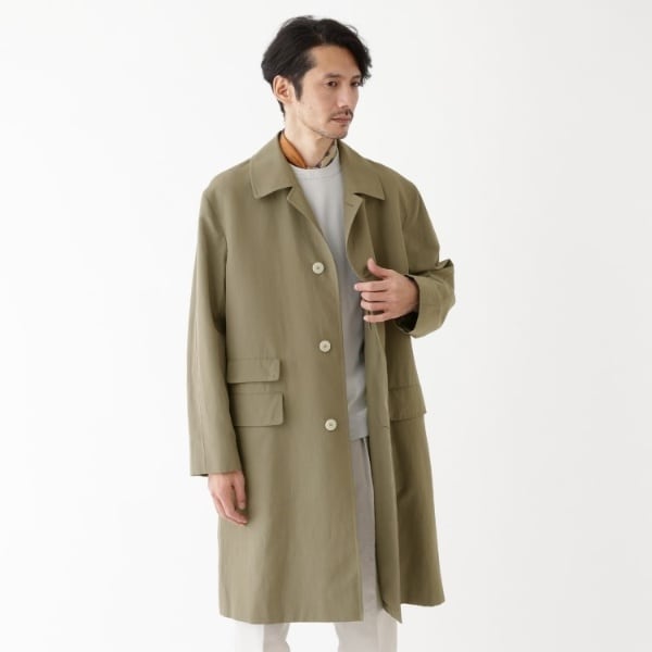 タケオキクチ（TAKEO KIKUCHI）/【THE FLAGSHIP】ステンカラー スプリング コート