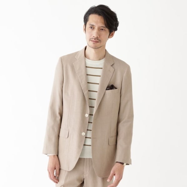 タケオキクチ（TAKEO KIKUCHI）/【THE FLAGSHIP】シャンブレーツイル ジャケット