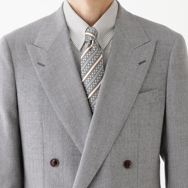 タケオキクチ（TAKEO KIKUCHI）/【THE FLAGSHIP】キューバビーチリネン ダブルブレステッドスーツ