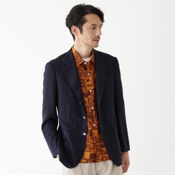 タケオキクチ（TAKEO KIKUCHI）/【THE FLAGSHIP】ウールモヘヤ メッシュ ジャケット