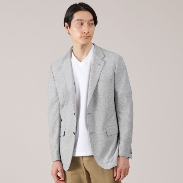 タケオキクチ（TAKEO KIKUCHI）/【抗菌防臭】尾州 リネンブレンド ハニカムメッシュ ジャケット