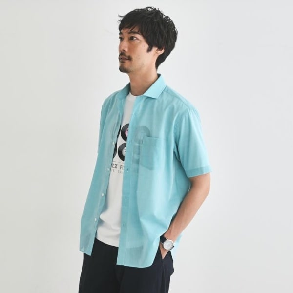 タケオキクチ（TAKEO KIKUCHI）/ローン半袖シャツ_3