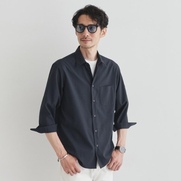 タケオキクチ（TAKEO KIKUCHI）/【COOL CITY WEAR】DotAir（R）サッカー シャツ_2