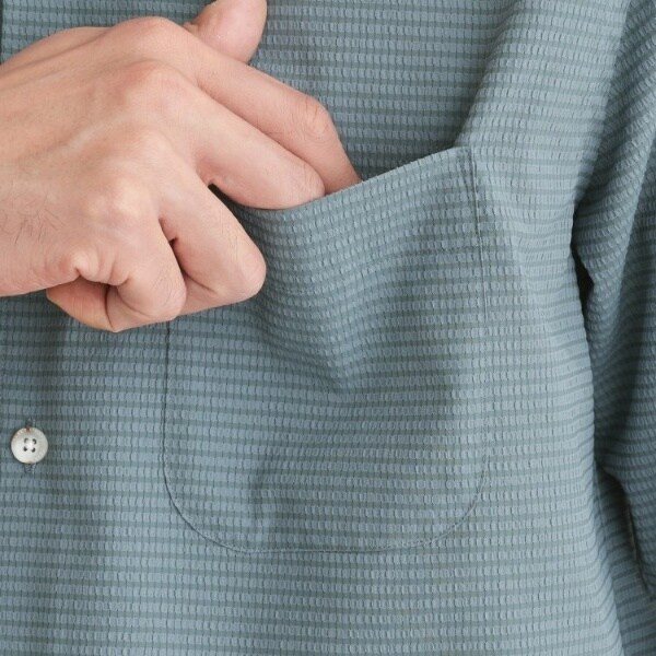 タケオキクチ（TAKEO KIKUCHI）/【COOL CITY WEAR】DotAir（R）サッカー シャツ_8