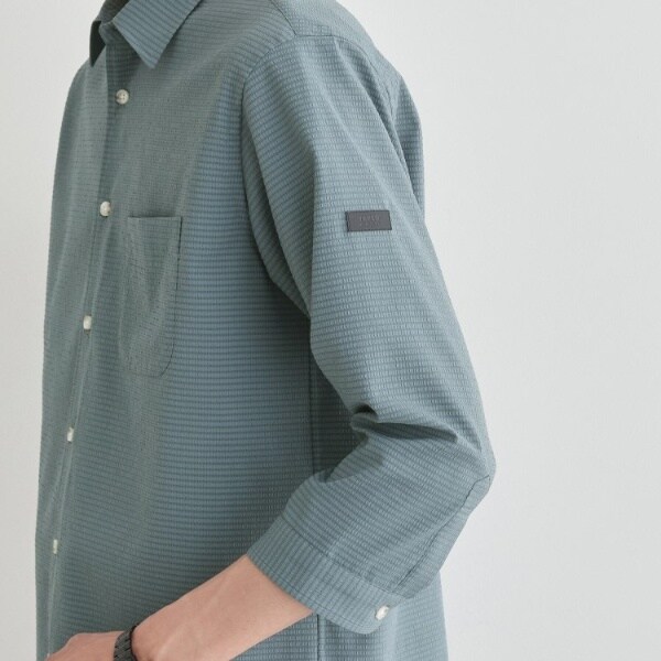 タケオキクチ（TAKEO KIKUCHI）/【COOL CITY WEAR】DotAir（R）サッカー シャツ_9