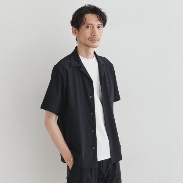 タケオキクチ（TAKEO KIKUCHI）/【COOL CITY WEAR】エアートール オープンカラーシャツ 接触冷感・通気性_11