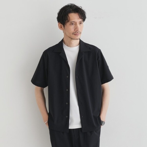 タケオキクチ（TAKEO KIKUCHI）/【COOL CITY WEAR】エアートール オープンカラーシャツ 接触冷感・通気性_12