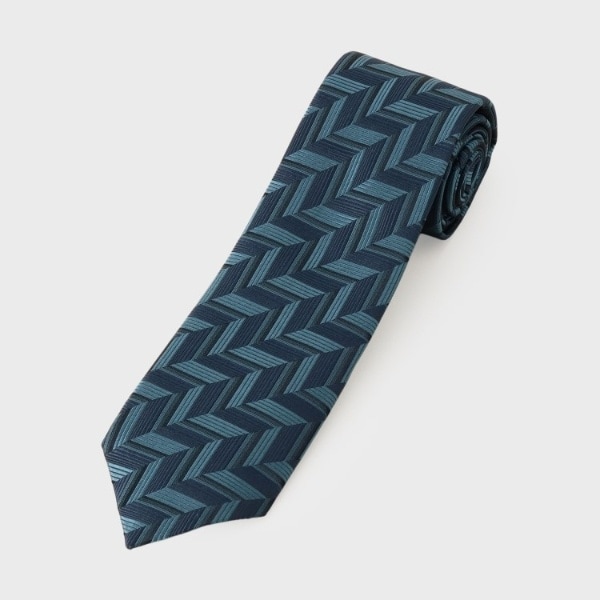 タケオキクチ（TAKEO KIKUCHI）/矢絣紋シャドーストライプネクタイ