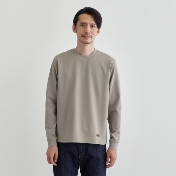 タケオキクチ（TAKEO KIKUCHI）/ストレッチ テーラードＴシャツ_3
