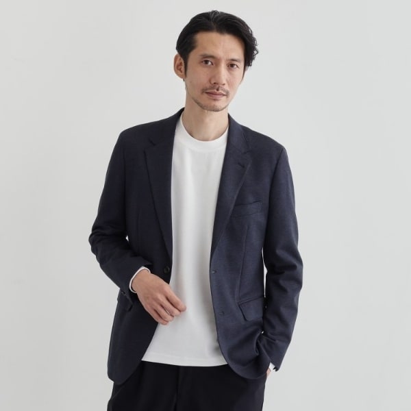 タケオキクチ（TAKEO KIKUCHI）/ストレッチ テーラードＴシャツ_18