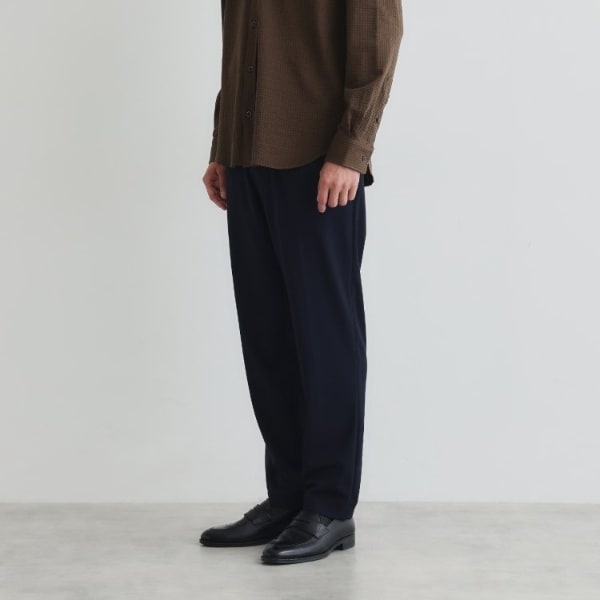 タケオキクチ（TAKEO KIKUCHI）/サイドゴアウエスト スリム スラックス